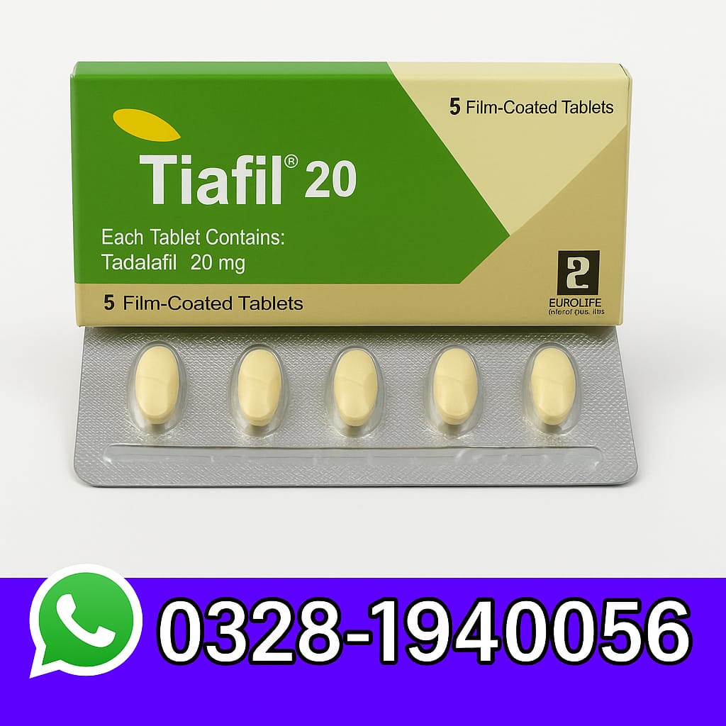 TIAFIL 20MG 5TAB IN Pakistan