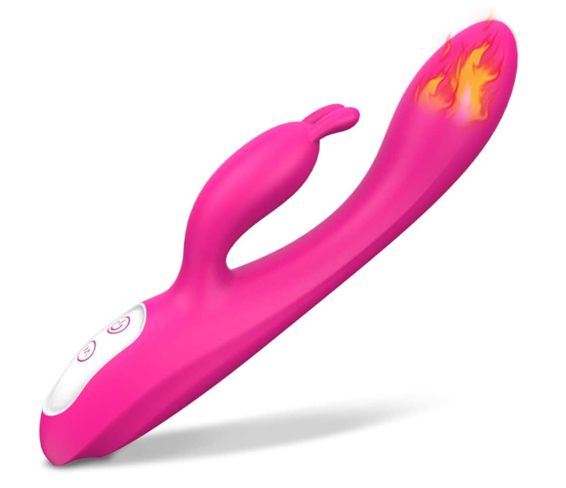 G-spot Rabbit Vibrator With Heating Function