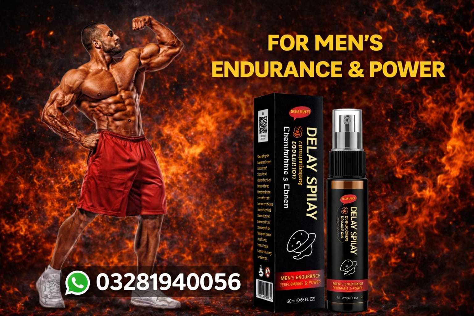 Sex Delay Spray Sex for Men 20ml Male External Use Anti Premature Ejaculation Lasting Long