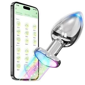 Luminous Vibrating Butt Plug In Pakistan