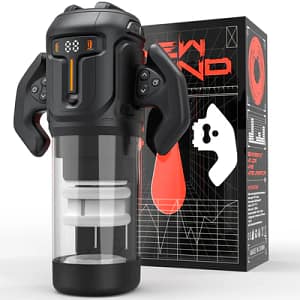 Thrusting and Rotating Male Masturbator