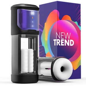 Thrusting and Rotating Male Masturbator