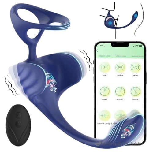 Cock Ring With Prostate Massager App Control In Pakistan