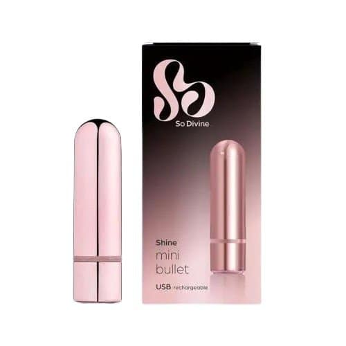 Shine Rechargeable Mini Bullet Vibrator In Pakistan