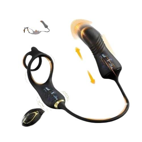 Thrusting Prostate Massager Vibrating Penis Ring In Pakistan